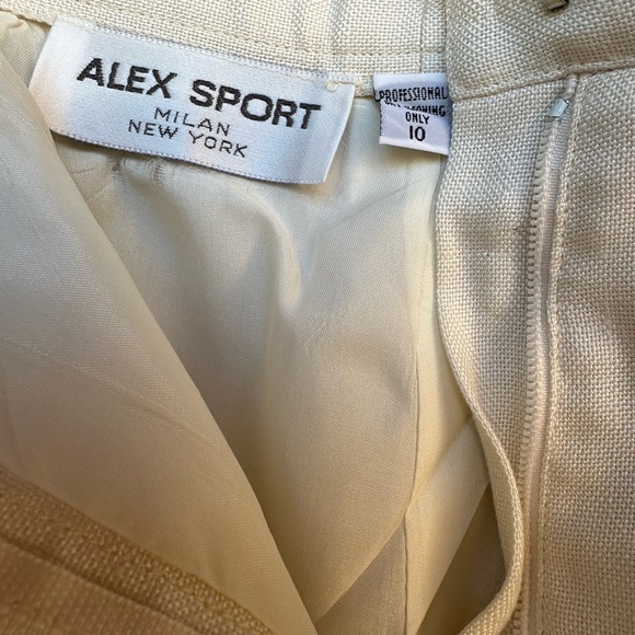Alex Sport Milan New York Linen Pants - Picture 2 of 3